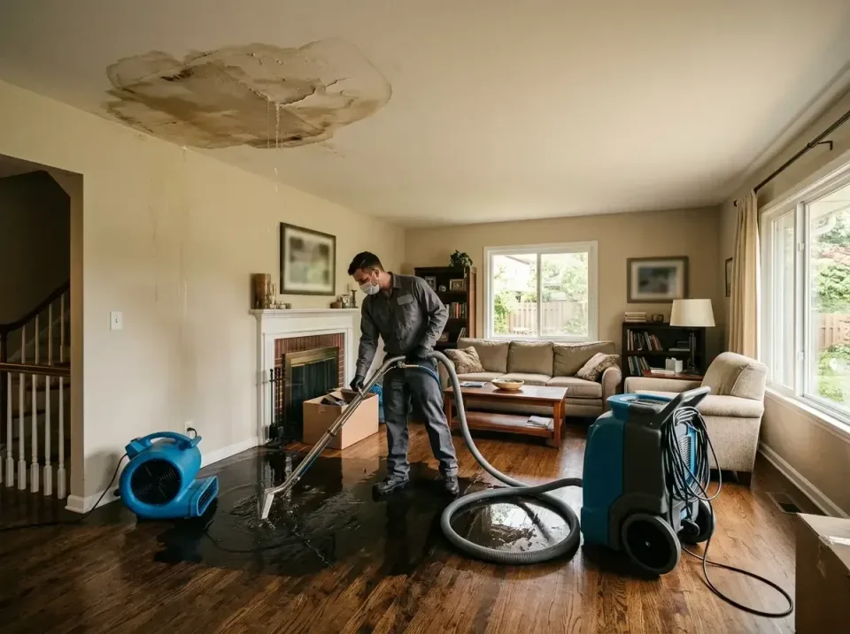 attic-pipe-burst-ceiling-drip-008 — frequently asked questions, Water Damage Restoration & Carpet Care in Brewster, OH